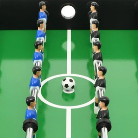 Mesa de jogos 15-em-1 121x61x82 cm cor preto