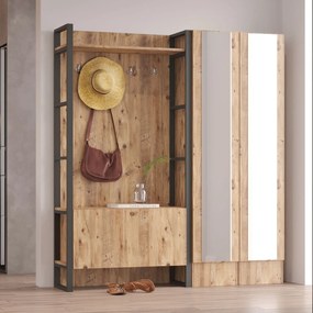 Hall Stand ML17 – Pinho Atlântico – 90x180x34 cm