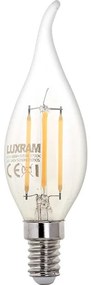 Lâmpada E14 (fino) Vela Bico CLASSIC LED 6.5W 2700K 806lm Transparente