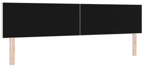 Cabeceira vidaXL Design Simples Creme 200 cm Tecido de Veludo Cotele