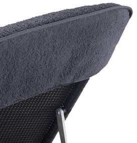 Toalhas de praia 2 pcs 60x135 cm tecido 400 GSM antracite