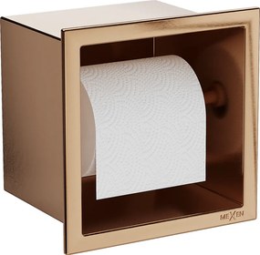Mexen X-Wall-P suporte para papel higiénico, cobre escovado - 19C3