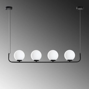 Candeeiro Chandelier Faruk – Preto – 15 cm (4 Peças)