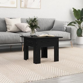vidaXL Mesa de Café Carvalho Preto 55 x 55 x 42 cm