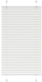 Branco Plissada Cega 70x100 cm Largura Tecido 69,4 cm Poliéster