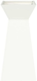 Suporte para Plantas Branco Plástico Médio Inserções Decorativas