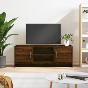 Móvel para TV 102x30x37,5cm derivados madeira carvalho castanho