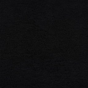 Toalhas de bidé 2 pcs 30x50 cm 360 gsm 100% algodão preto