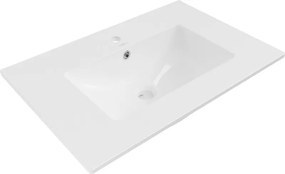 Mexen Atena lavatório embutido no balcão 71 x 46 cm, branco - 25017000