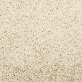 Tapete shaggy de pelo alto PAMPLONA 100x200 cm dourado