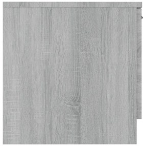 Mesas de cabeceira 2 pcs 40x39x40 cm sonoma cinzento