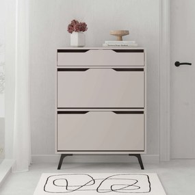 Hall Stand Berlin ABC – Nogueira – 180x200x35 cm