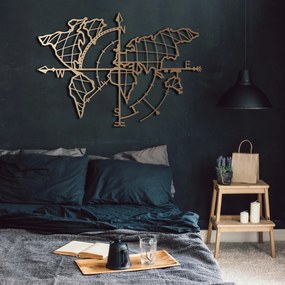 Acessório Decorativo de Parede Mt-04 – Dourado – 65 x 95 cm