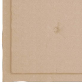 Cadeiras de jantar p/ jardim 3 pcs c/ almofadões acácia maciça