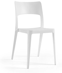 Cadeira Vanity Cinza Gelo Pastel – Polipropileno – Conjunto com 4 unidades