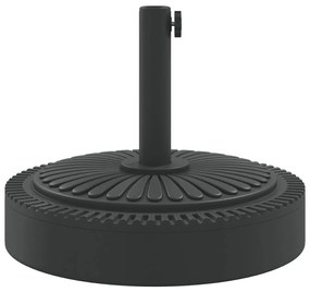 Base de guarda-sol para postes de Ø38/48 mm 25 kg redondo