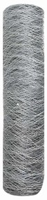 Cerca Hexagonal Prateado 10000 x 0.05 x 40 cm Aço galvanizado