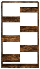 Estante 100x33x175 cm derivados de madeira carvalho fumado