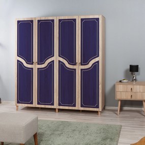 Roupeiro Imaj – Carvalho Sonoma – 180x192x52 cm