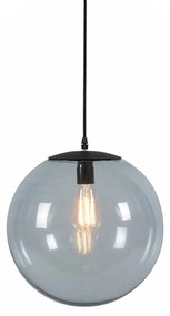 Candeeiro de suspensão Art Deco Cinza 35 cm - Pallon Moderno,Art Deco,Design