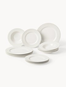 Conjunto de loiça em porcelana Goya, 4 pessoas, 12 uni.