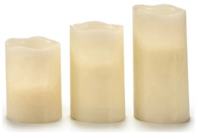 Conjunto de Velas (3 Peças) LED