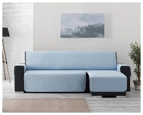 Capa de Sofá Chaise Longue Acolchoada (Cor Pastel)