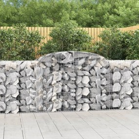 Cestos gabião arqueados 9pcs 300x50x100/120cm ferro galvanizado