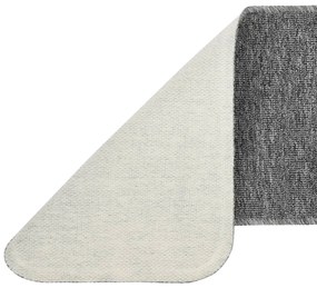Tapetes antiderrapantes retang. p/ escadas 15pcs 75x20 cm cinza