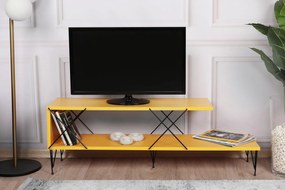 Móvel TV Street – Amarelo – 120x40x30 cm