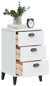 Mesa de cabeceira VIKEN derivados de madeira branco