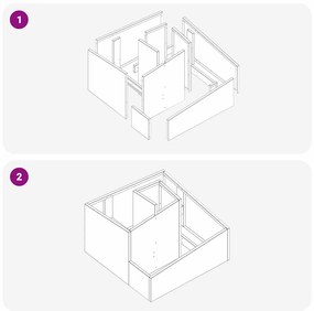 Vaso de Plástico Branco Plástico Médio Inserções Decorativas