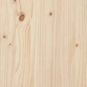 Mesa de centro 60x61x32,5 cm madeira de pinho maciça