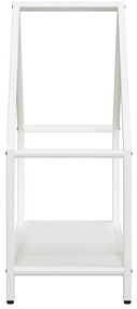 Suporte para lenha 60x25x60 cm aço laminado a frio branco