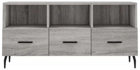 Móvel de TV 102x36x50 cm derivados de madeira cinzento sonoma