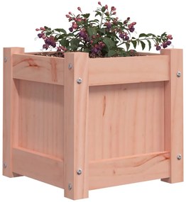 Vasos/floreiras de jardim 2 pcs madeira de douglas maciça