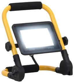 Projetor c/ iluminação LED e pega 30 W branco frio
