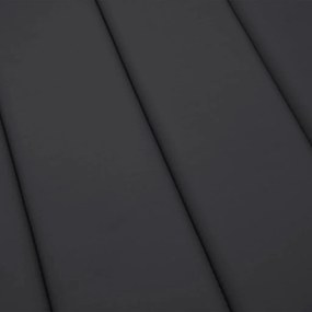 Almofadão p/ espreguiçadeira 186x58x4 cm tecido oxford preto