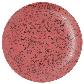 Plat bord Ariane Oxide Cerâmica Vermelho (Ø 24 cm)