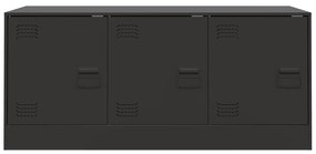 Móvel de TV 99x39x44 aço preto