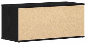 Armário de TV vidaXL Carvalho Artisan 80x34x35,5 cm Madeira Derivada