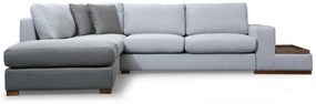 Sofá de Canto Loop – Cinzento Claro – 246 cm x 308 cm