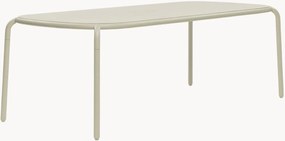 Mesa de jardim oval com orifício para guarda-sol Toní, vários tamanhos