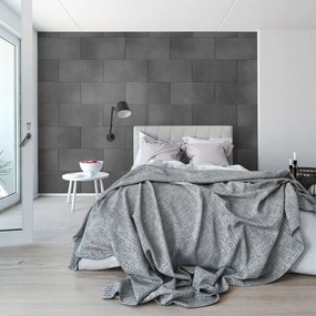 434304 Grosfillex Ladrilho revest. Gx Wall+ 11 pcs 30x60cm pedra cinza-escuro