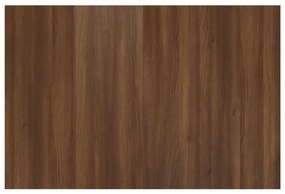 Cabeceira cama 120x1,5x80cm derivados madeira carvalho castanho