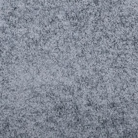 Tapete shaggy de pelo alto PAMPLONA 80x150 cm azul