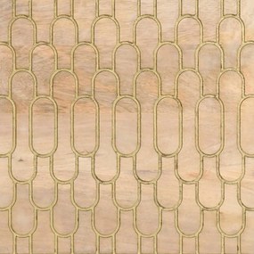 Móvel de TV 70x33x46 cm madeira de mangueira maciça
