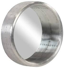 vidaXL Espelho estilo aviador 68 cm metal