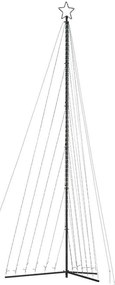 LED Árvore de Natal 789 LEDs Colorido 476 cm