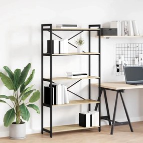 vidaXL Estante Carvalho Sonoma 80 x 30 x 155 cm Madeira processada